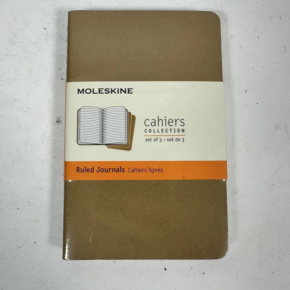 Moleskine Cashier Journal Set of 3 Pocket 704925